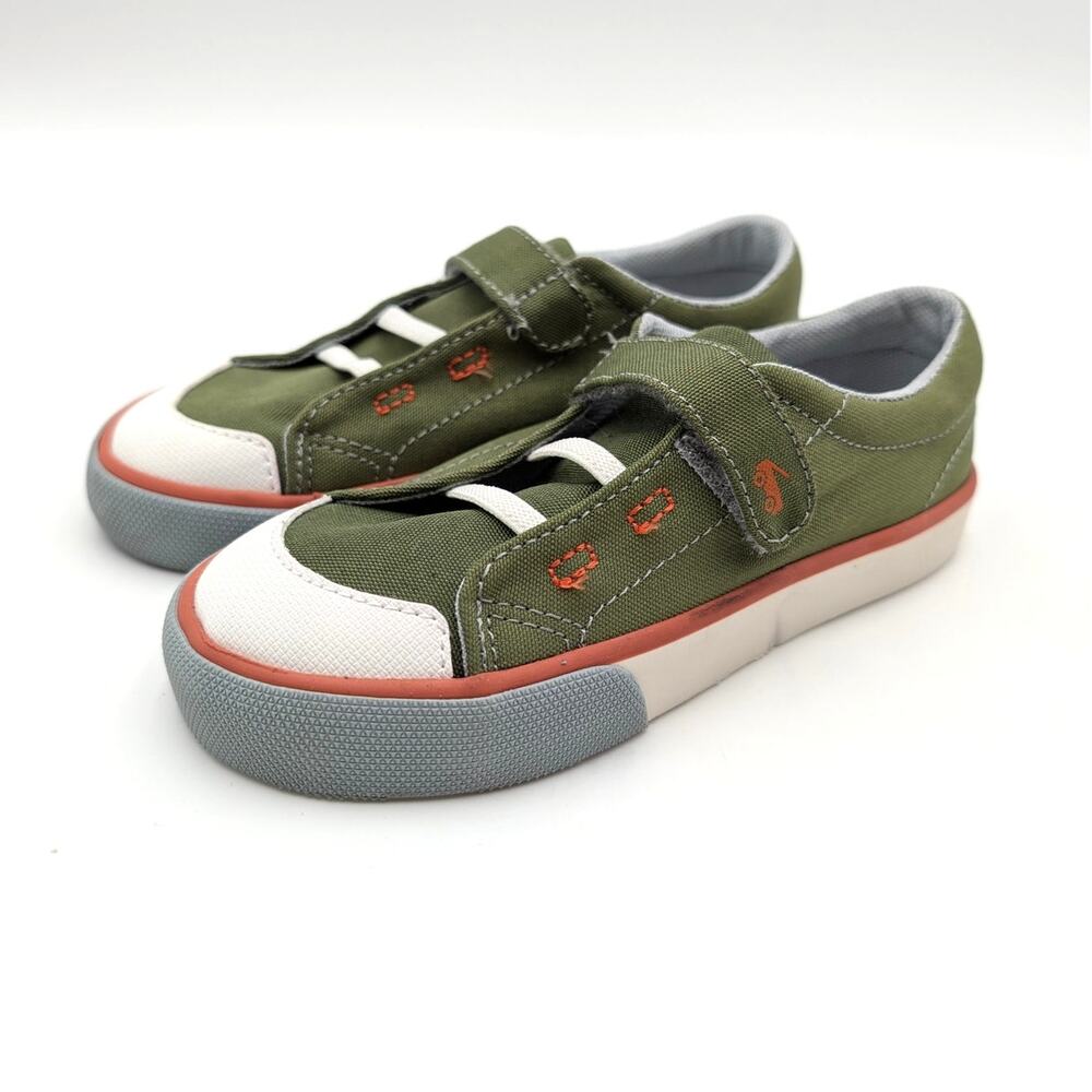 See Kai Run Alex Sneakers Shoes Round Toe Little Kids Olive Size US11 EU28